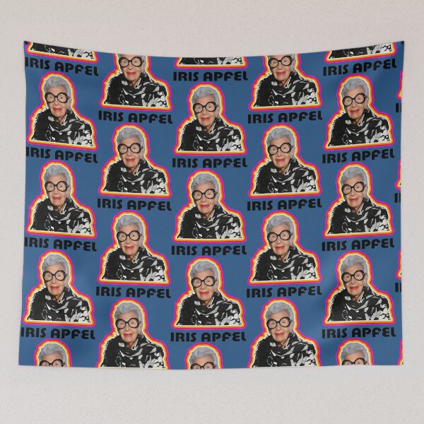 Item preview, Iris Apfel - Fashionista Icon weiß   designed and sold by angereedy.