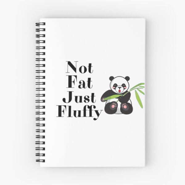 Item preview, Not fat just fluffy designed and sold by Wild-Rose-.