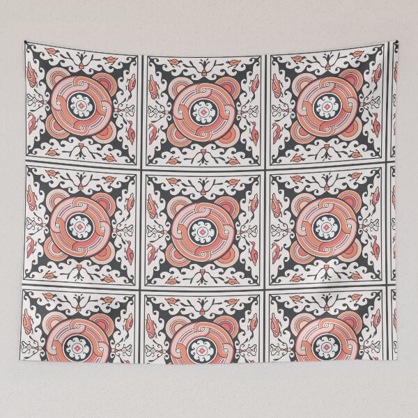 Item preview,  Mediterranean tiles background designed and sold by senbka.