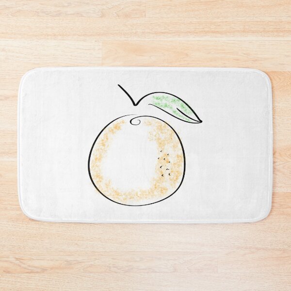 Item preview, Orange Line Art - Minimalist with splashes of color designed and sold by Zcared.