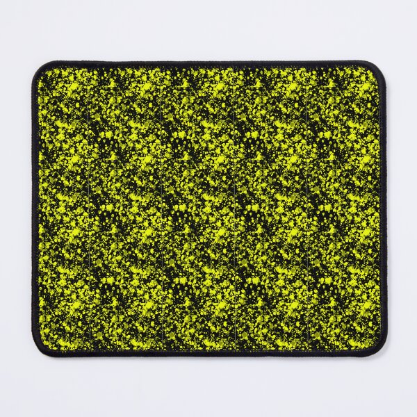Item preview, Splatted Yellow splotches on Black designed and sold by TheCrazyBear.