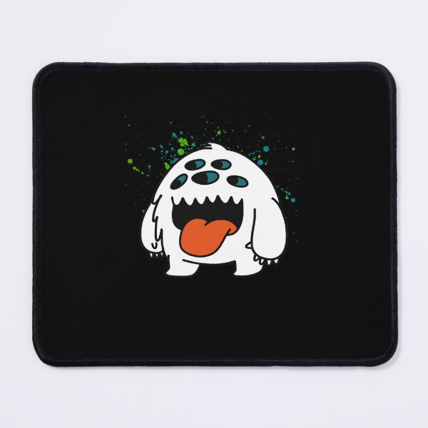 Item preview, White Cute Monster Design designed and sold by pinnedreads.