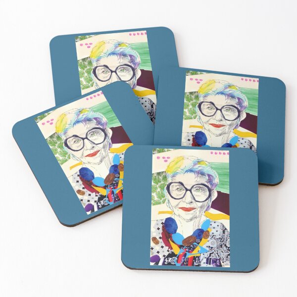 Item preview, Iris Apfel Fanart Farbe   designed and sold by angereedy.