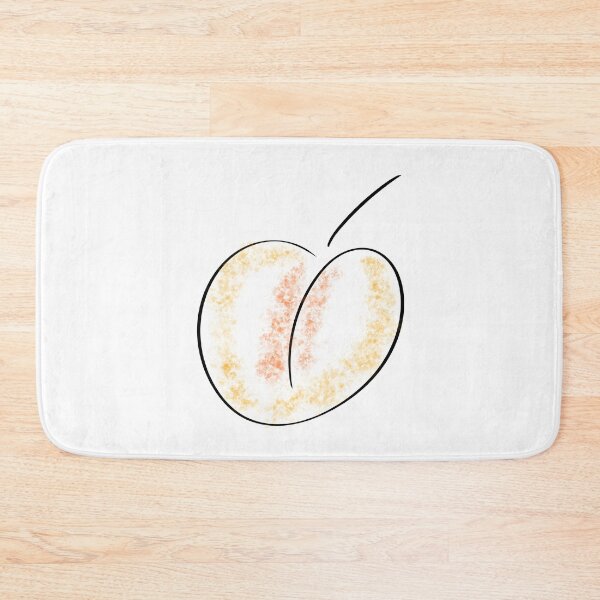 Item preview, Peach Line Art - Minimalist with pops of color designed and sold by Lineart-Arts.