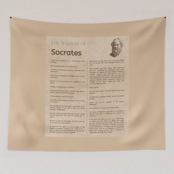 Item preview, The wisdom of Socrates. Best quotes of Socrates! Part I designed and sold by LaziniArts.