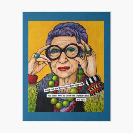 Artikel-Vorschau von Iris Apfel Premium, designt und verkauft von angereedy.