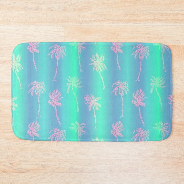 Item preview,  Palm tree vibrant colorful holographic rainbow tropical pattern designed and sold by bokasin.