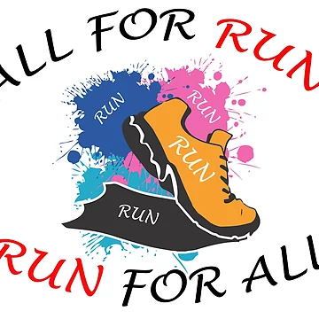 Artwork thumbnail, ALL FOR RUN, RUN FOR ALL by HM DESIGNERS