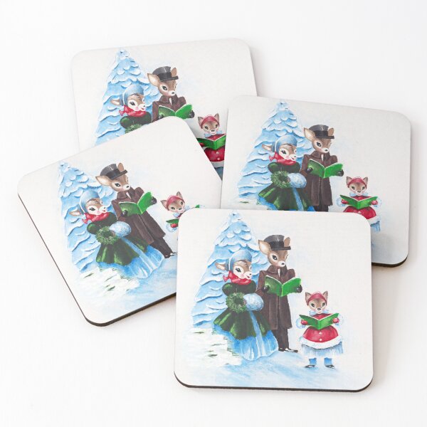 Item preview, Caroling Deer Family designed and sold by Christian Baloga.