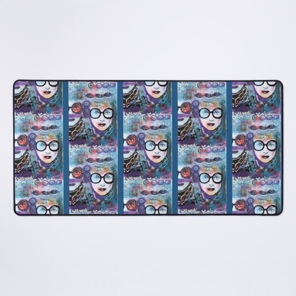 Item preview, Iris Apfel ursprüngliche Kunst durch Jacqueline Myers-Cho Tailliertes mit V-Ausschnitt designed and sold by angereedy.