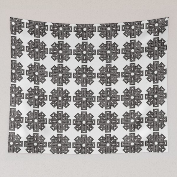 Item preview, Circular figure based on crosses, abstract art designed and sold by Meo Design.