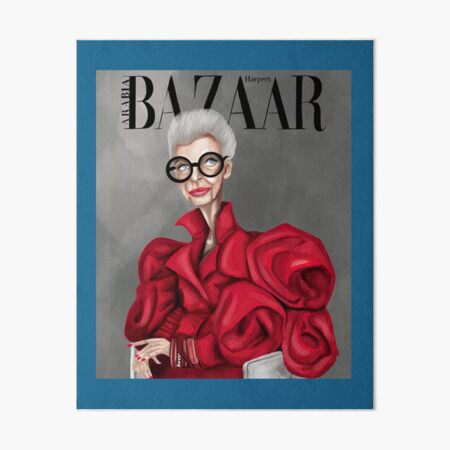 Artikel-Vorschau von Iris Apfel wird 100 - Magazin-Cover, designt und verkauft von angereedy.