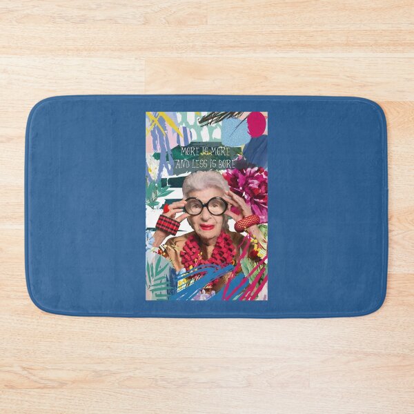 Item preview, Iris Apfel Zitat Mehr ist mehr und weniger ist langweilig    designed and sold by angereedy.