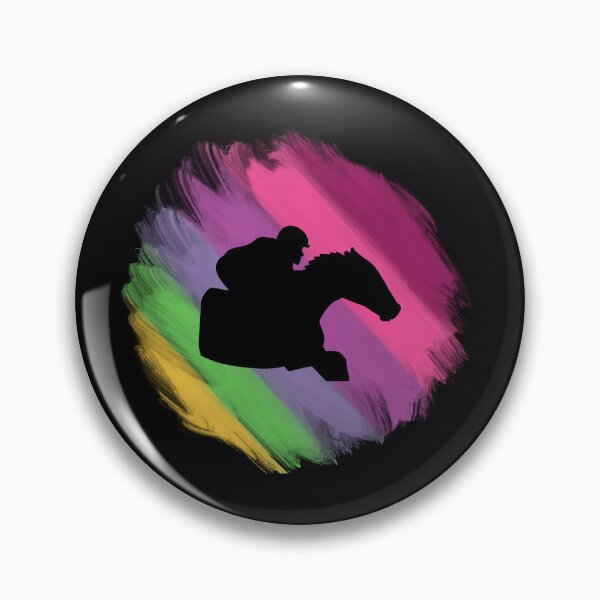 Item preview, Spring Racehorse Silhouette on Black designed and sold by Mimi Foley.