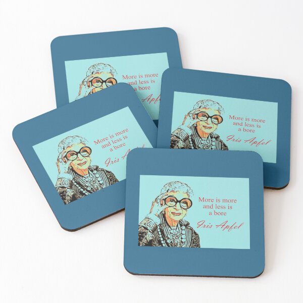 Item preview, Iris Apfel, Mehr ist mehr und weniger ist langweilig   designed and sold by angereedy.