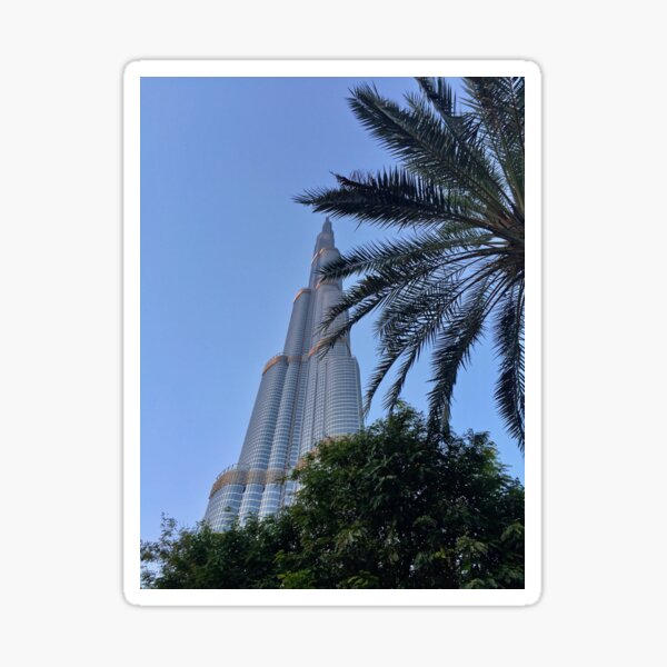 Burj Khalifa, Dubai  Sticker