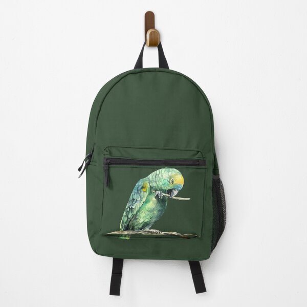 Item preview, blue fronted amazon parrot designed and sold by Lemontreeart63.