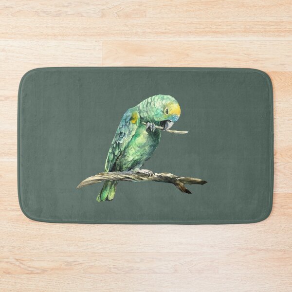 Item preview, blue fronted amazon parrot designed and sold by Lemontreeart63.