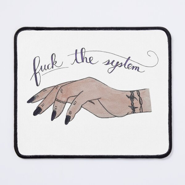 Item preview, Fuck the system designed and sold by unfold-gettable.