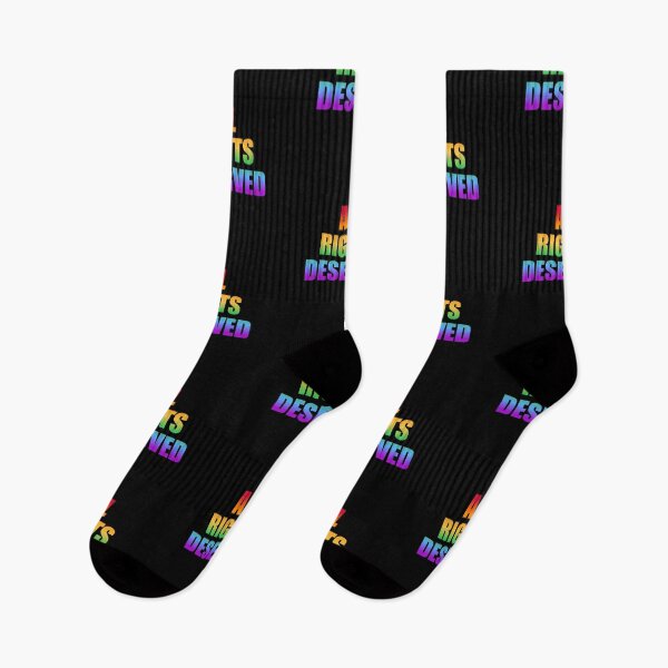 Item preview, ALL RIGHTS DESERVED - GAY PRIDE ACCESSORIES  designed and sold by Inspirationmotivation.