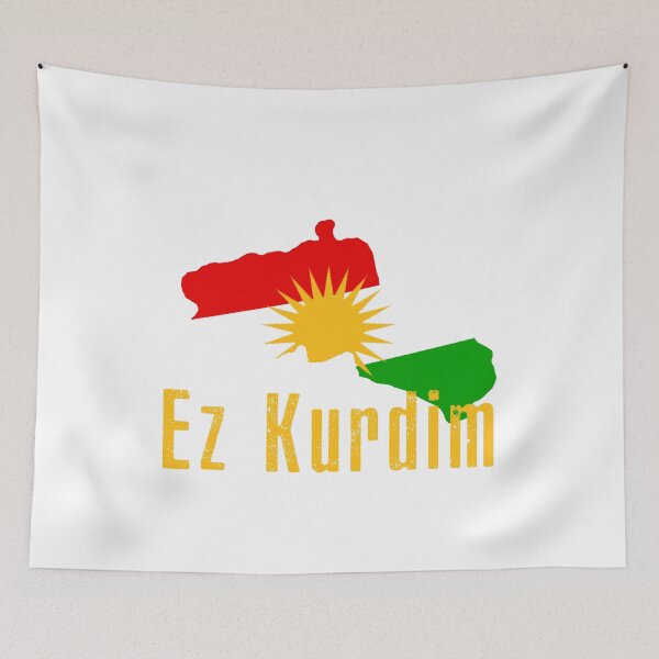 Item preview, KURDISTAN Map,Ez Kurdim designed and sold by KurdishShops.