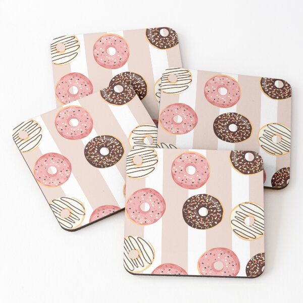 Item preview, donuts and stripes designed and sold by GuelcherDesign.