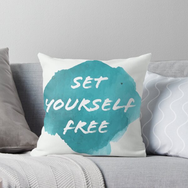 Item preview, Set yourself free. Free your soul. Freedom. Art, Water color. Aquamarine background. Yoga. Bliss. Meditation. Mystical.  designed and sold by TheNatureTalent.