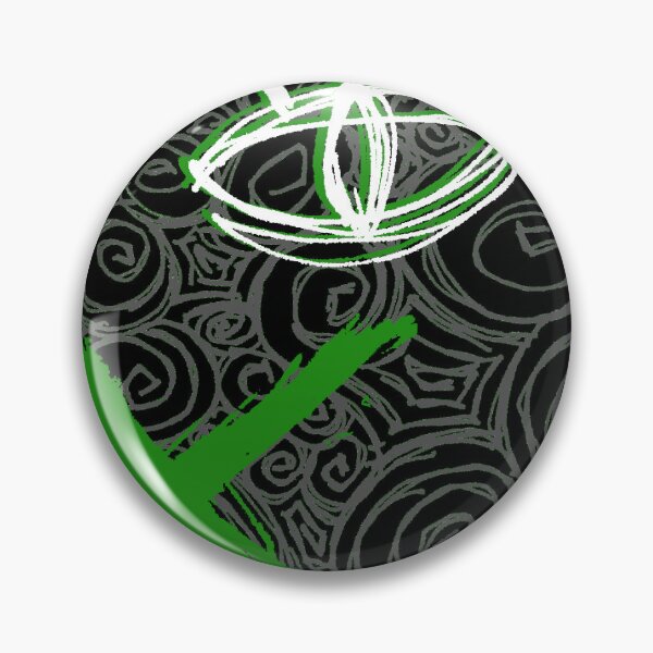 Item preview, Spirals X Eyes (Black and Green) designed and sold by DextralDaydream.