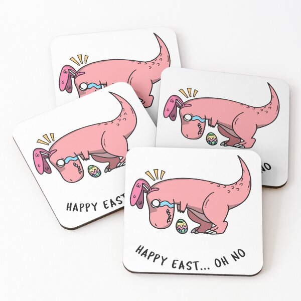 Item preview, FUNNY EASTER DINOSUAR  designed and sold by DiscoVibes.