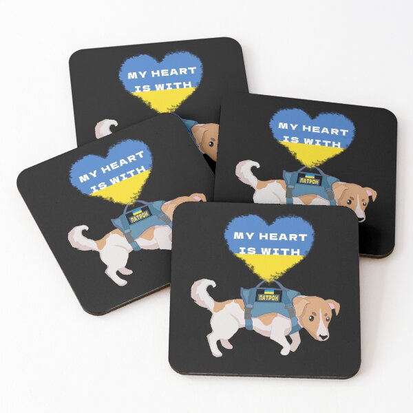 Item preview, Ukrainian Armed Forces Dog Patron Jack Russell Terrier designed and sold by Aide.