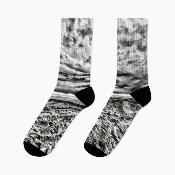 Item preview, Ocean Beyond the Dunes of Time Black and White Edition designed and sold by Pamela Storch.