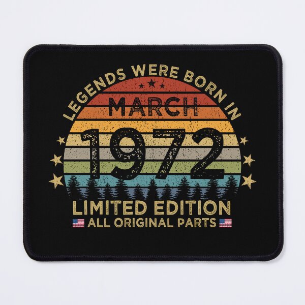 Item preview, Legends Were Born In March 1972 Limited Edition Patriotic designed and sold by cssdru.