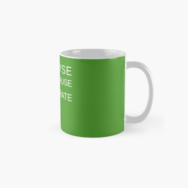 ALKALYSE REMINERALISE REGENERATE - VEGAN - UREKA.ORG Classic Mug