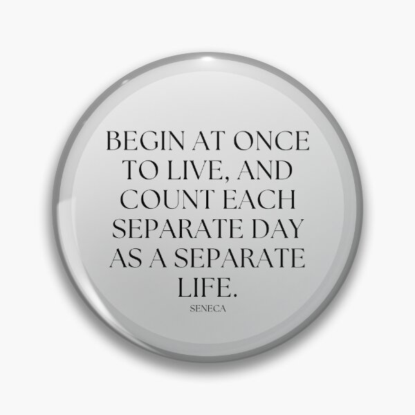 Item preview, Seneca Stoic Quote designed and sold by NewStoics.