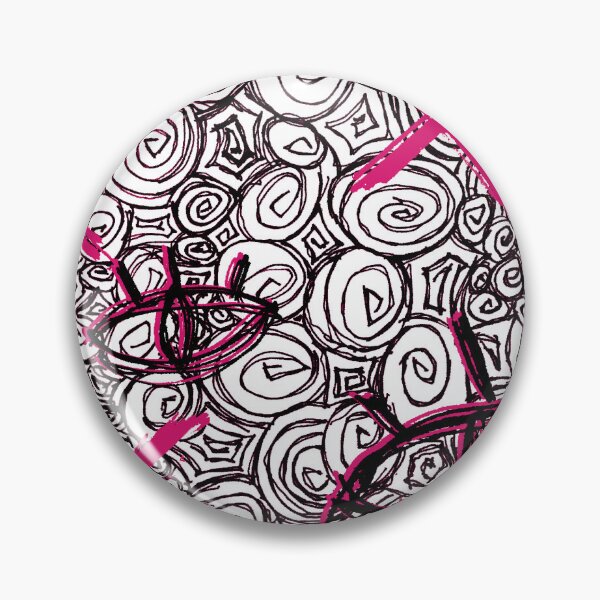 Item preview, Spirals X Eyes (White and Pink) designed and sold by DextralDaydream.