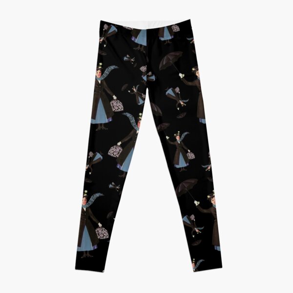 Practically Perfect  Mary Poppins Inspired Plus Size Leggings