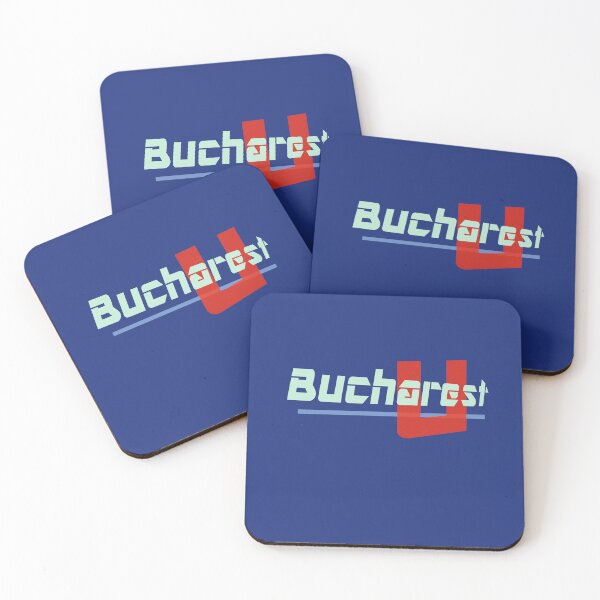 Item preview, Bucharest U abstract design designed and sold by lobodelnoir.