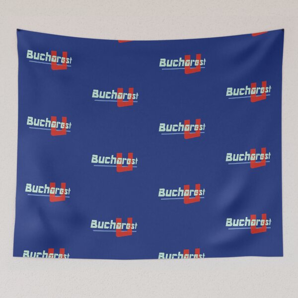 Item preview, Bucharest U abstract design designed and sold by lobodelnoir.