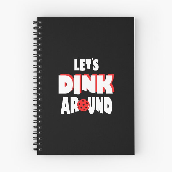 Item preview, Let's Dink Around - White and Red Pickleball designed and sold by Coop & Company Designs.
