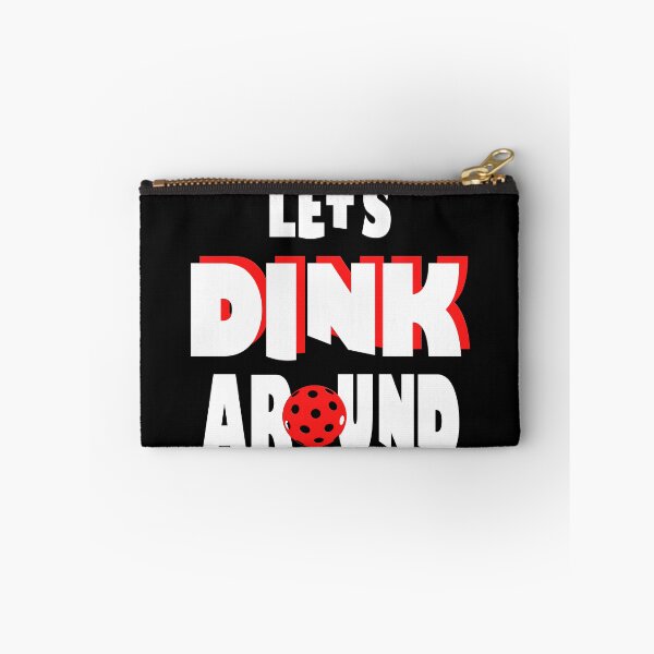 Item preview, Let's Dink Around - White and Red Pickleball designed and sold by Coop & Company Designs.