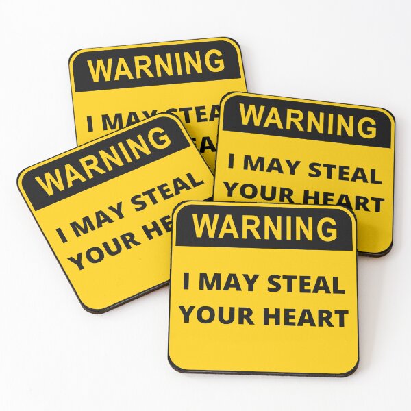 Item preview, Warning I May Steal Your Heart  designed and sold by Super1T-short.