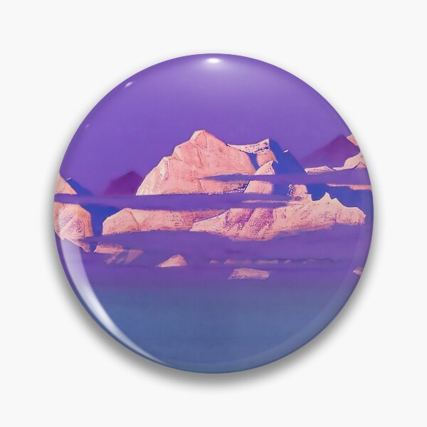 Item preview, “Himalayas  1933” by Nicholas Roerich designed and sold by PatricianneK.