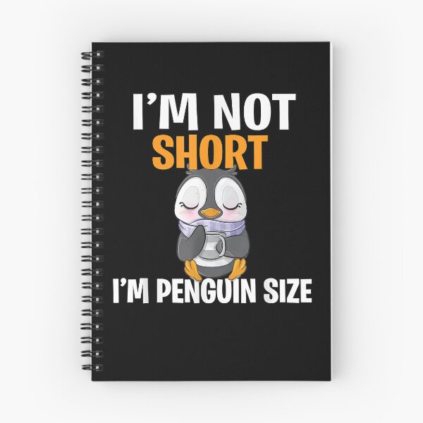 Item preview, I'm Not Short I'm Penguin Size T-Shirt designed and sold by lutaopegor.