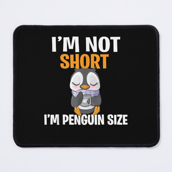Item preview, I'm Not Short I'm Penguin Size T-Shirt designed and sold by lutaopegor.