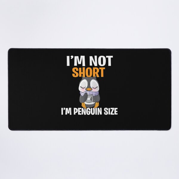 Item preview, I'm Not Short I'm Penguin Size T-Shirt designed and sold by lutaopegor.
