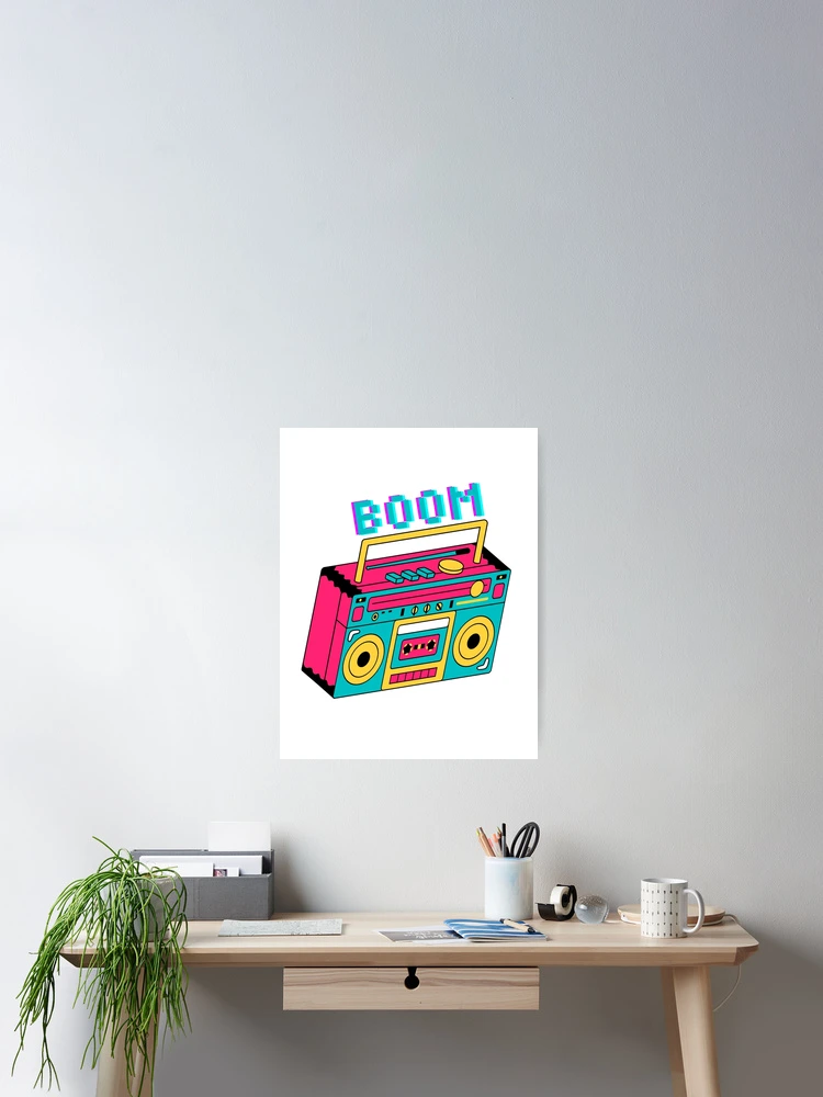 Thumbnail 2 von 3, Poster, Boom-Box designt und verkauft von MrBadCollection.