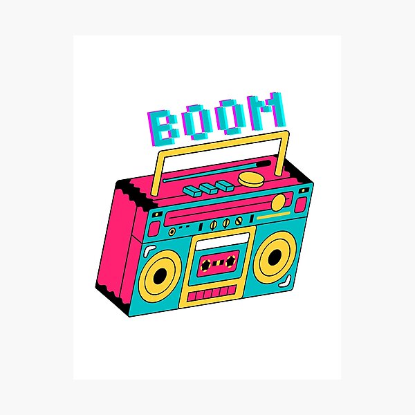 Item preview, Boom Box  designed and sold by MrBadCollection.