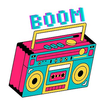 Artwork thumbnail, Boom Box by MrBadCollection