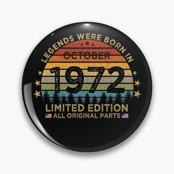 Item preview, Legends Were Born In October 1972 Limited Edition Patriotic designed and sold by cssdru.