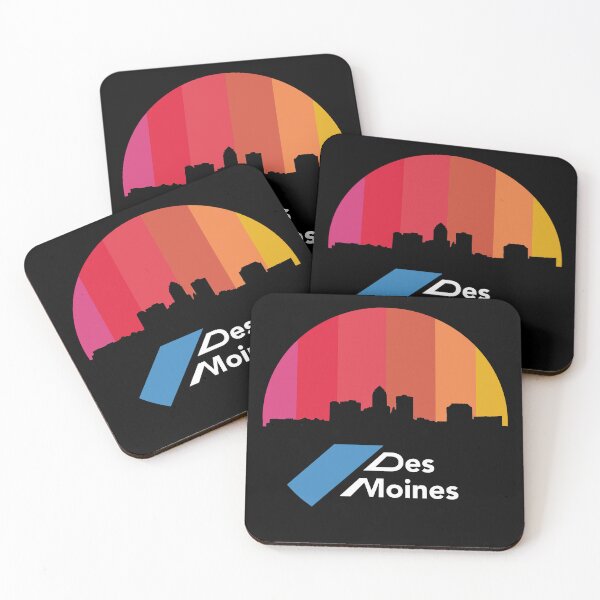 Item preview, Des Moines Iowa Skyline - DSM, IA Capitol of Iowa City Skyline designed and sold by avataraustin.